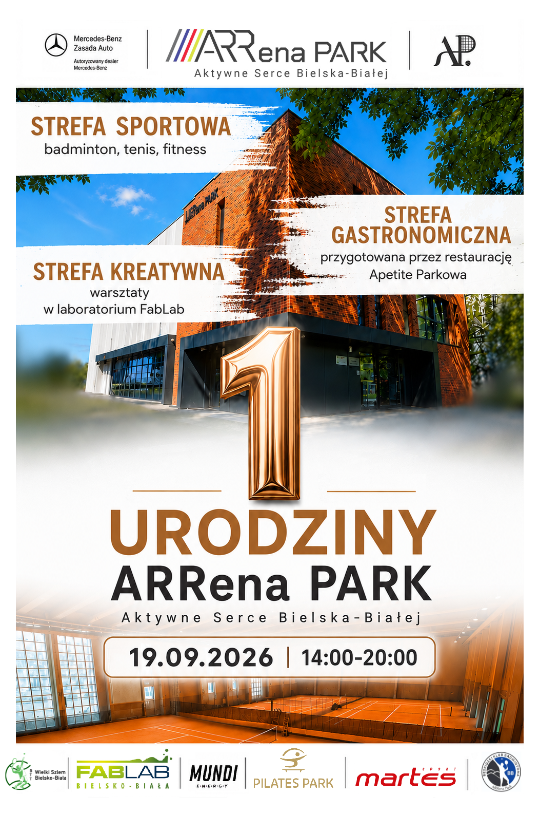 Urodziny ARRena PARK  Aktywne Serce Bielska-Białej